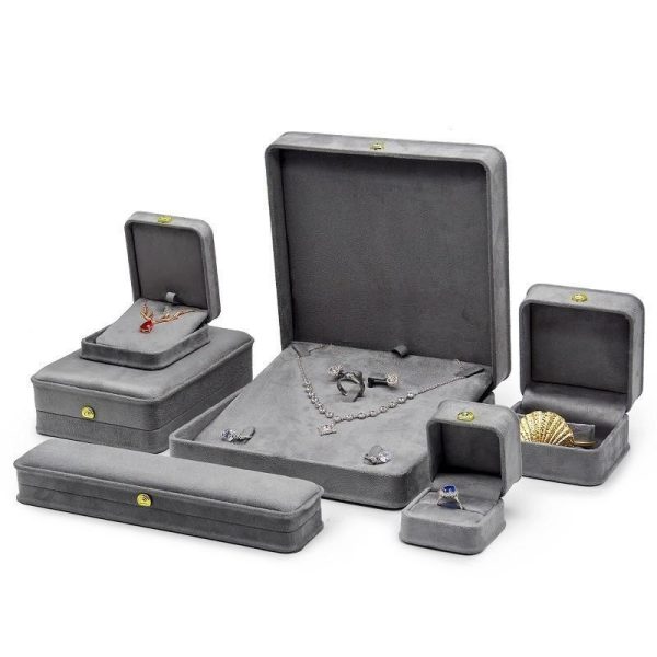 velvet jewelry packaging box - 图片 3