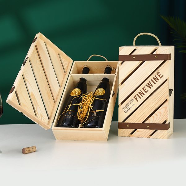 Customize Wine Wooden Case Wholesale - 图片 3