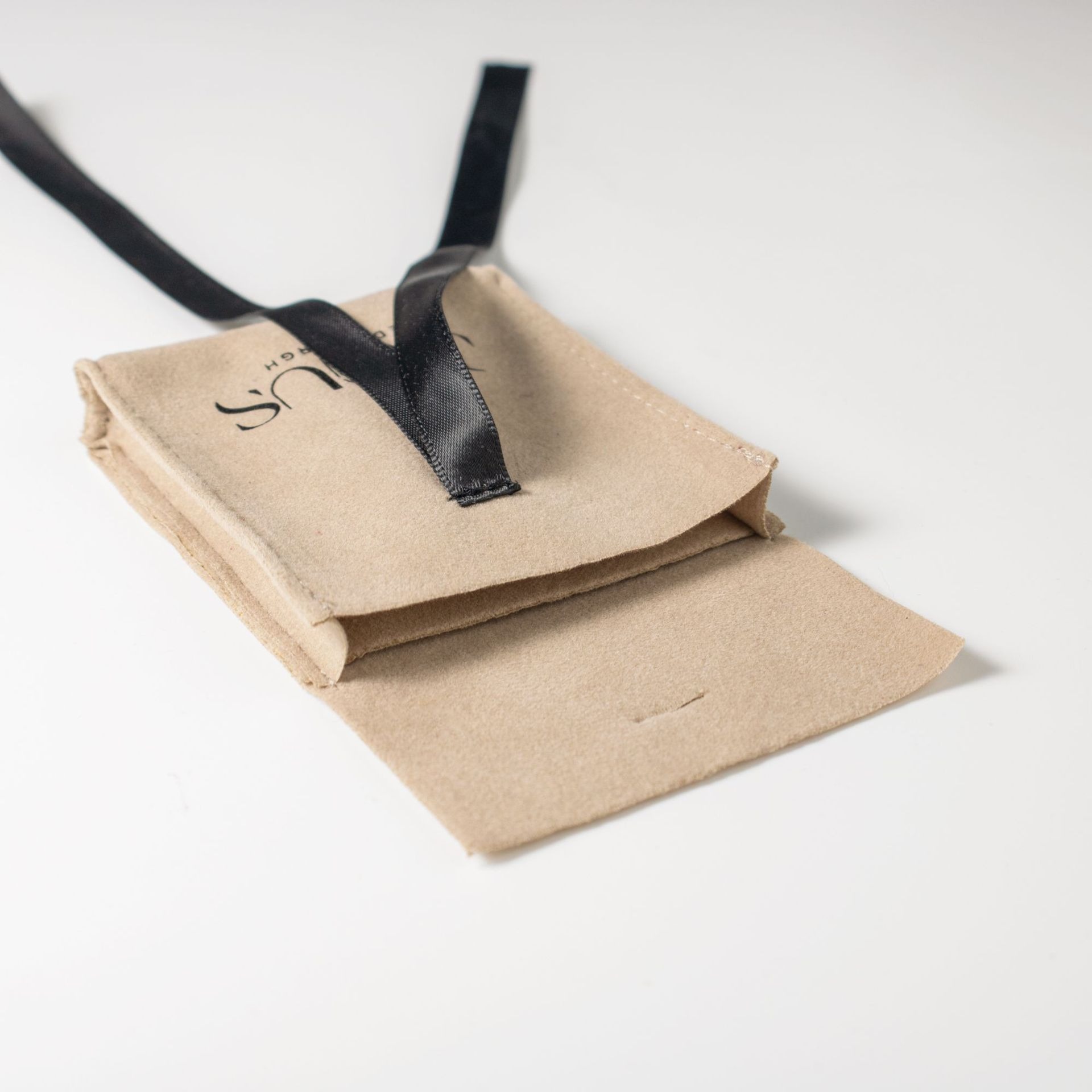 Envelop Jewelry Pouch With Ribbon - 图片 5