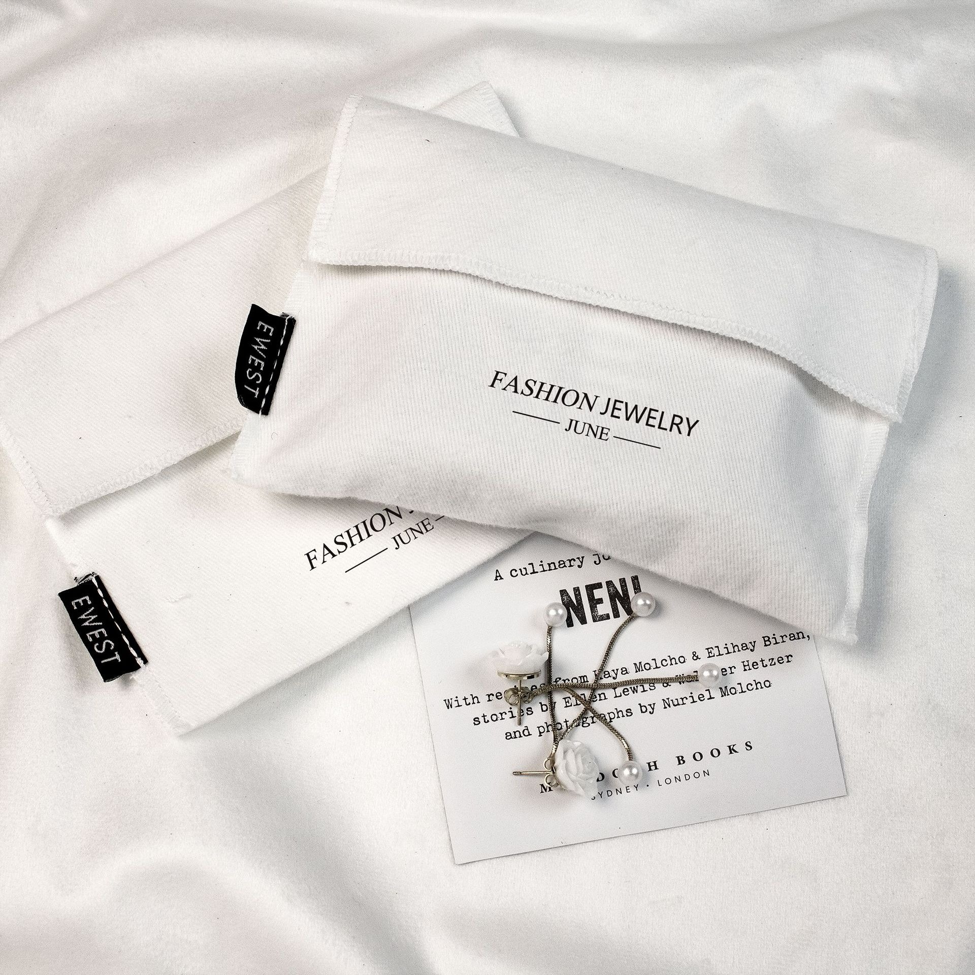 Ecofriendly Organic Cotton Jewelry Bag - 图片 5